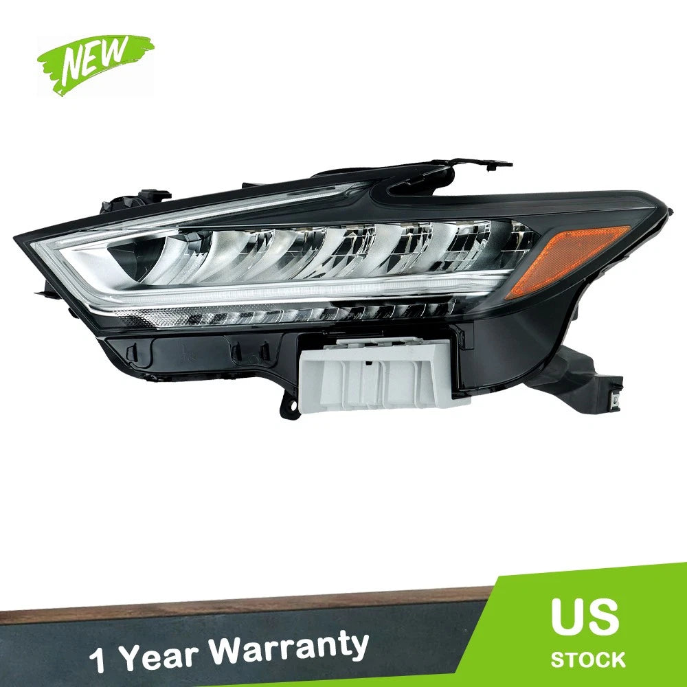 LED Headlight for Nissan Maxima (2019–2021) Chrome Driver Left Side