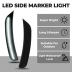 Set of 4 Smoke LED Side Marker Lights for Dodge Charger (2015–2023)