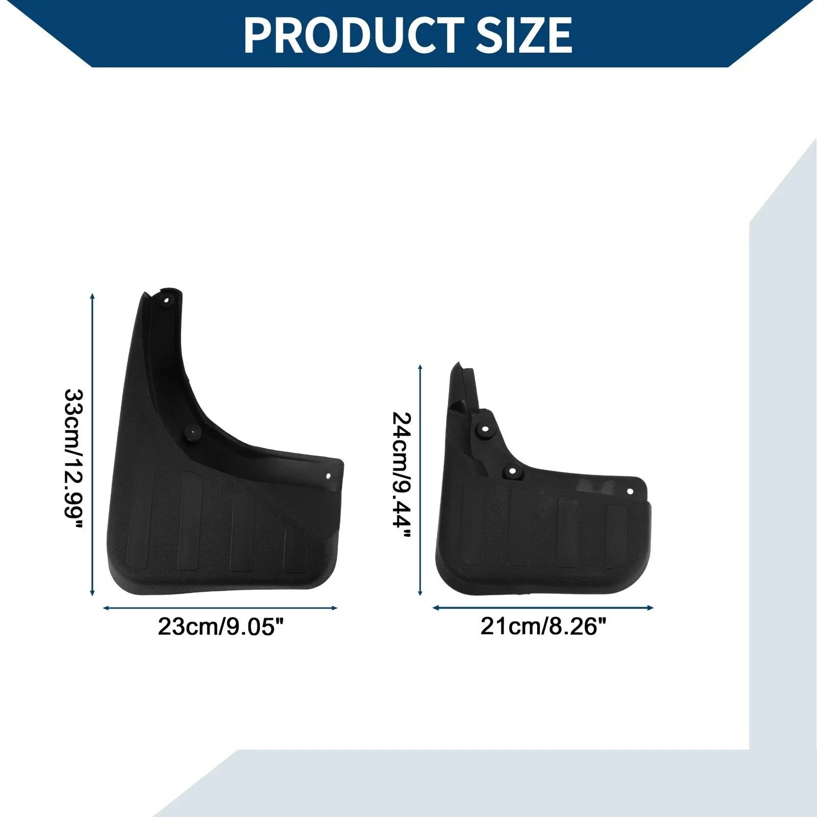 Mud Flaps Splash Guards for Mercedes-Benz GLK260 (2008-2013)