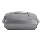 Chopped Trunk for Harley Touring (2014–2024) Dark Platinum Pinstripe