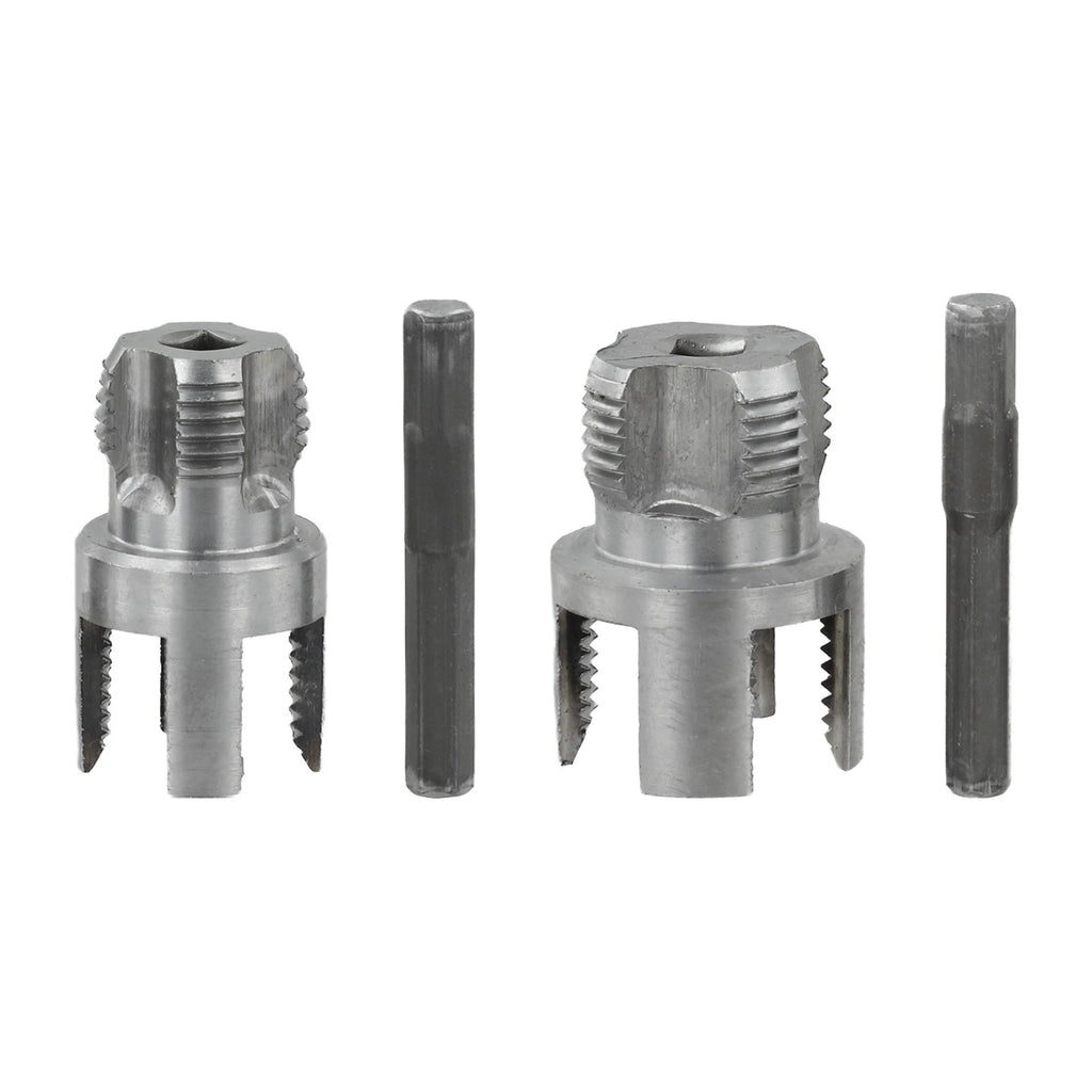 2PC Dual Function Pipe Threading Tool for Internal and External Threading Tasks