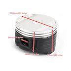 Piston Ring Kit Ø73.50mm +0.50 for Yamaha TT250R TTR250 TT-R (1993–2006)