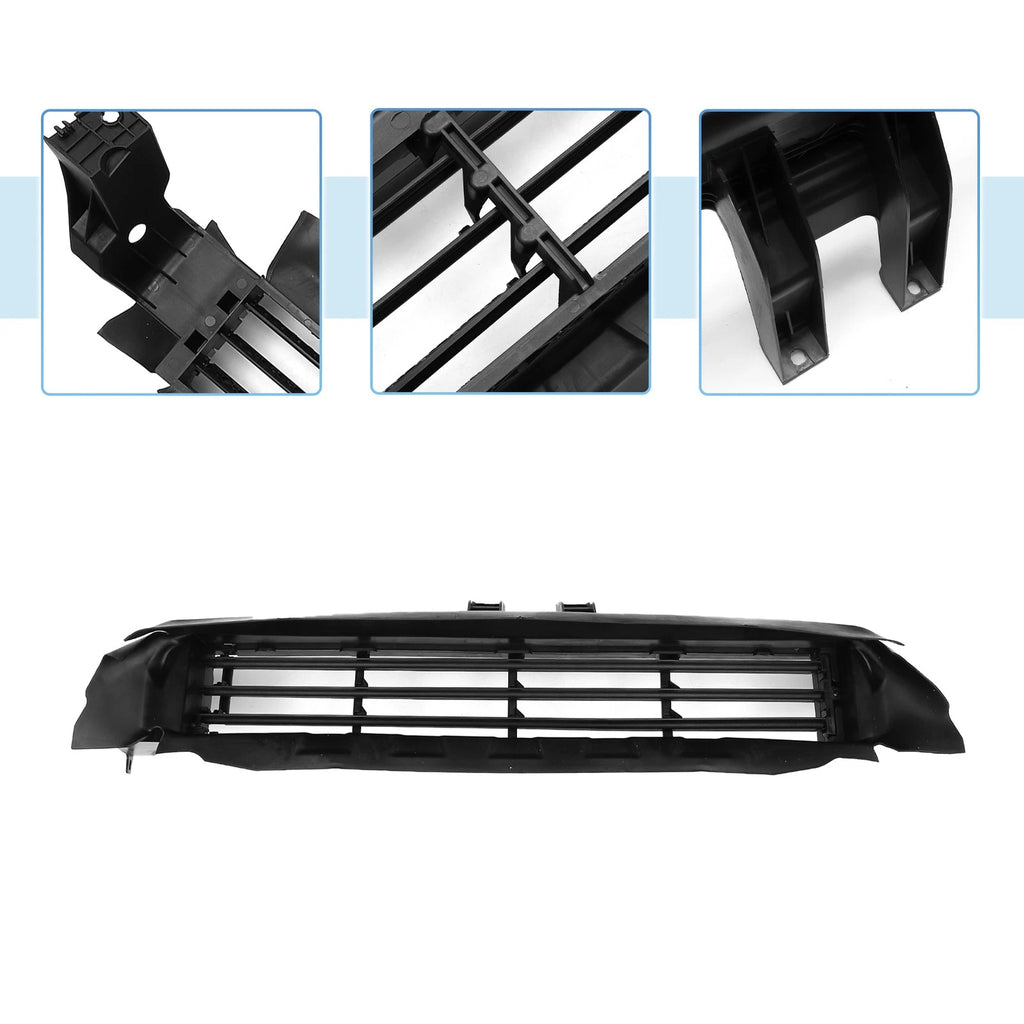 Front Air Shutter Assembly Bumper Grille for Nissan Rogue (2014–2020) No.214214BC0A