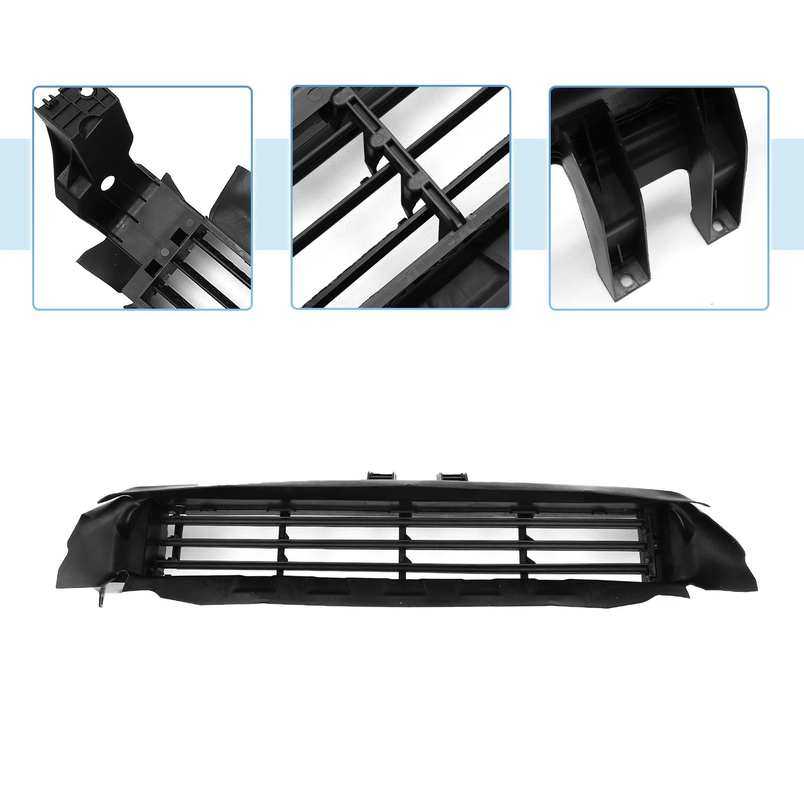 Front Air Shutter Assembly Bumper Grille for Nissan Rogue (2014–2020) No.214214BC0A