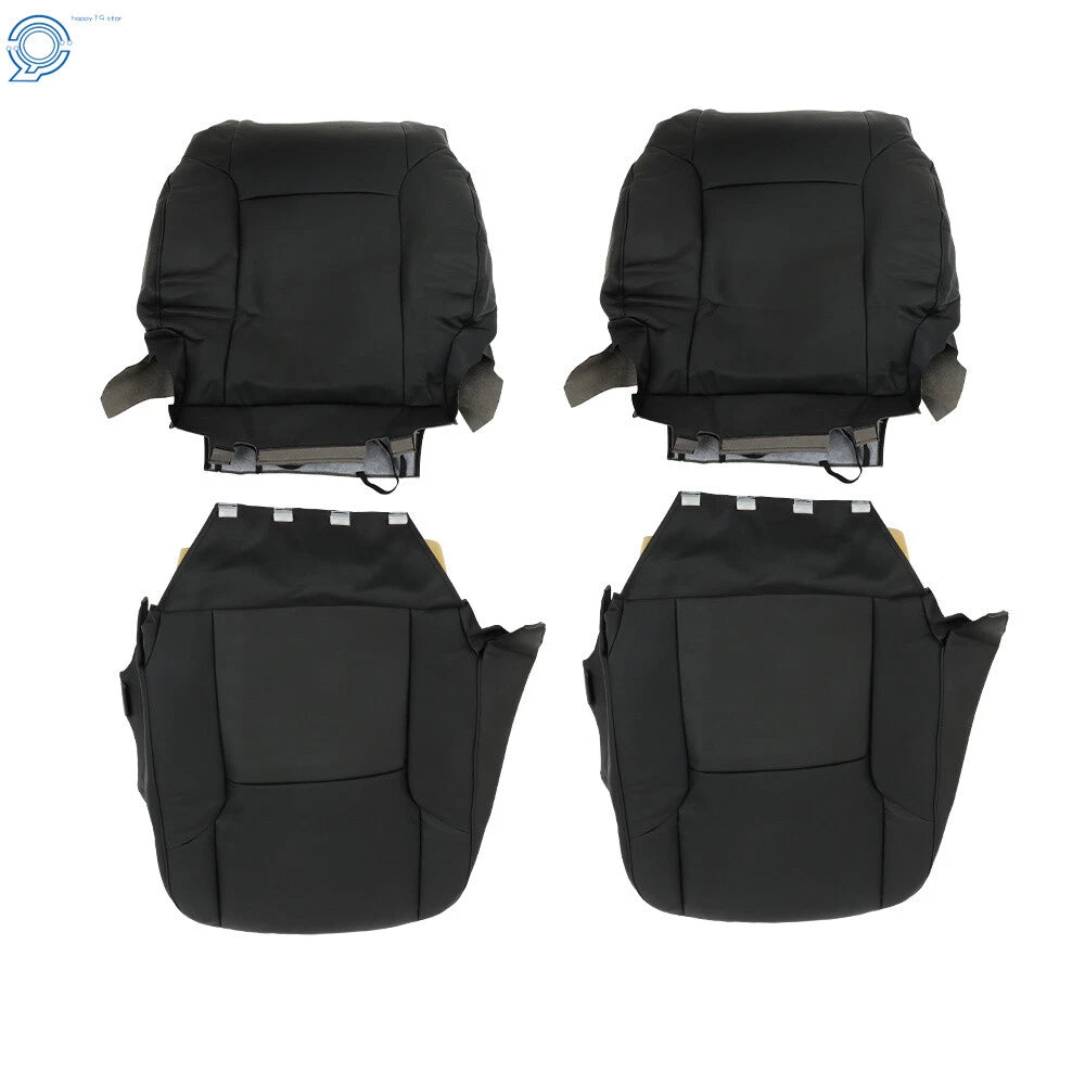 Set of 2 Seat Covers for Toyota 4Runner (2003–2009) Black