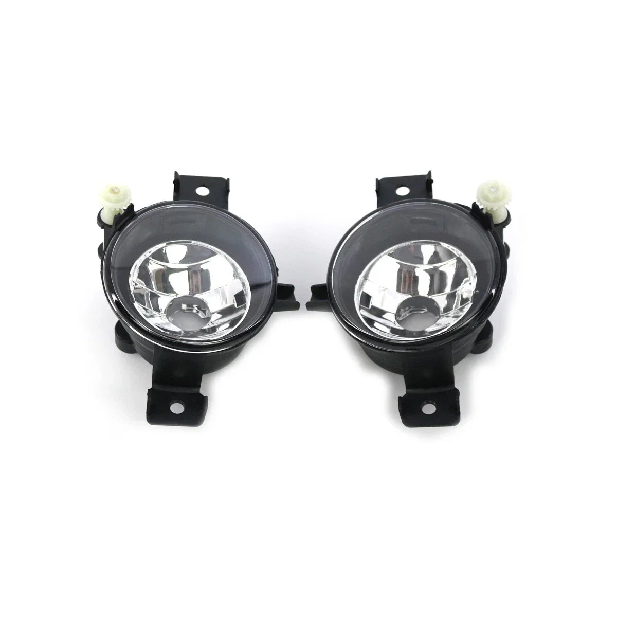 Pair Front Bumper Fog Light Lens Lamp Covers Clear for BMW X5 (2011–2013)