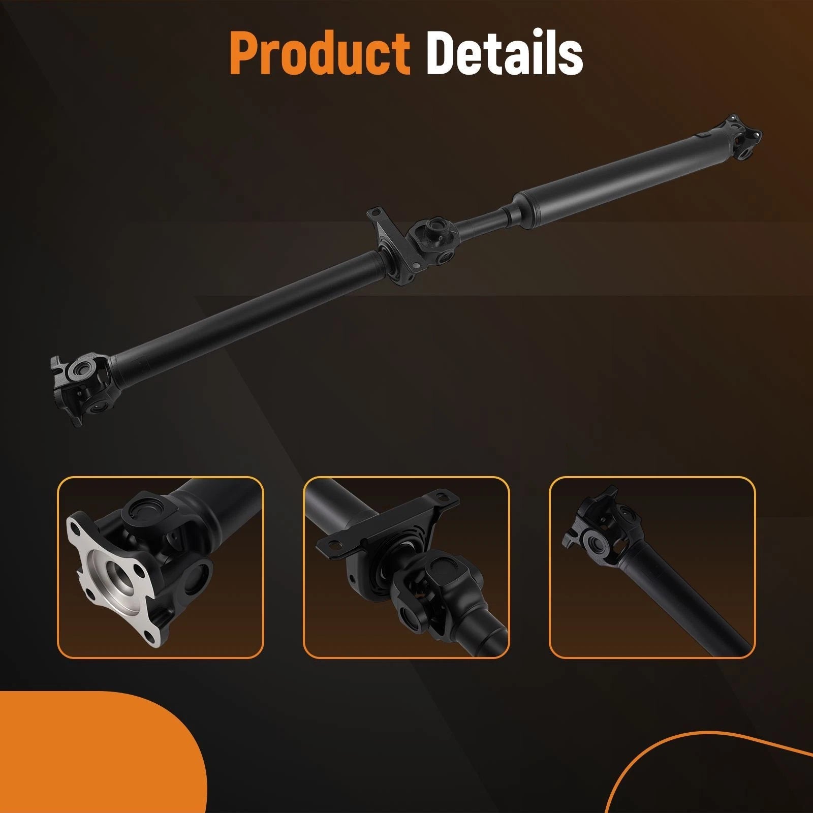Driveshaft Cardan Shaft Rear for Ford Ranger Pickup 4x4 (2019–2022)
