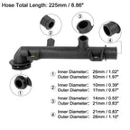 Cooling Hose Connector for BMW 318i 318ti Z3 (1991–1999) 11531714738