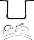 1-1/4" EZ Install Flat Top Handlebar Kit for Harley (709216-B)