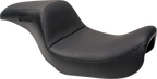 Drifter Seat for Dyna (Carbon Fiber, Black Vinyl, Slipstop)