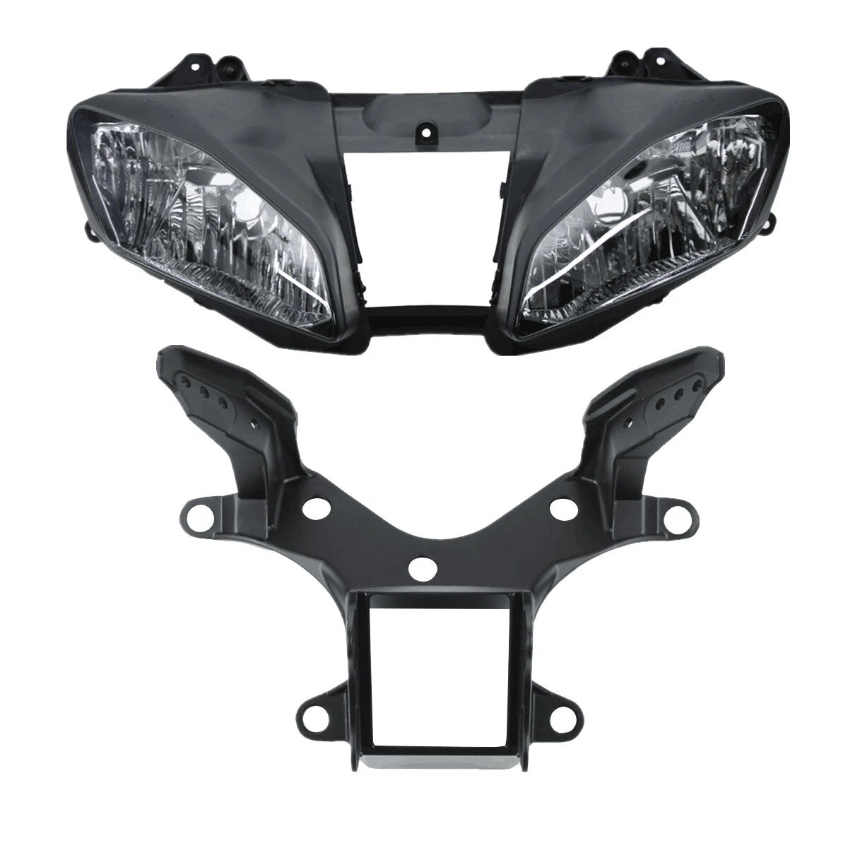 Front Headlight Lamp & Upper Fairing Bracket for Yamaha YZF-R6 (2008–2016)
