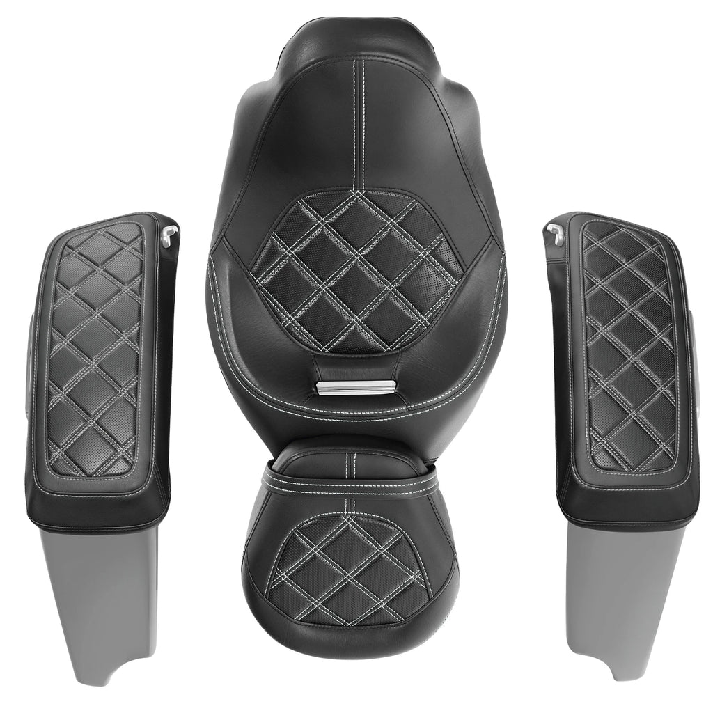 Saddlebag Lid Covers for Harley Street Glide (2014–2023)