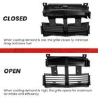 Front Grill Radiator Shutter for Ford Mustang 2.3L 3.7L 5.0L 5.2L (2015–2017)