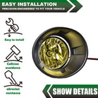 Fog Lights for Chevy Camaro (2010–2013) - Yellow Lens