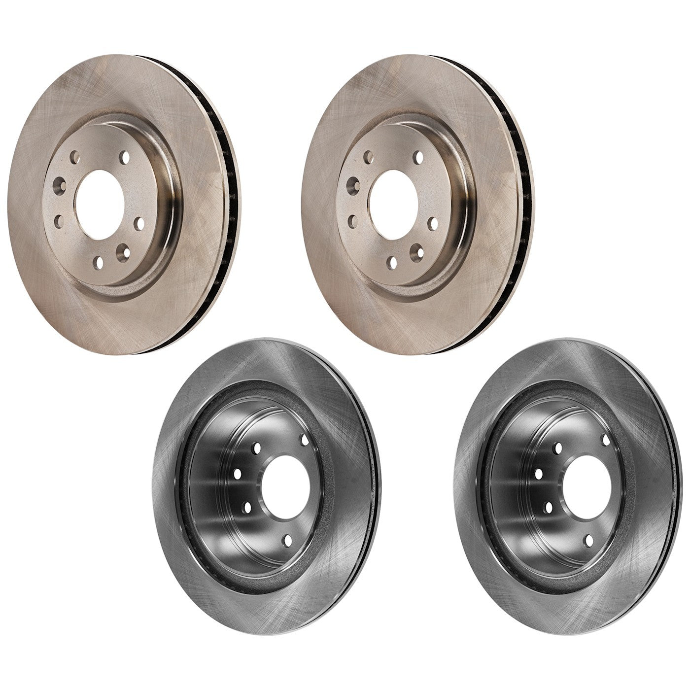 Front & Rear Brake Disc Rotors for Nissan Rogue Sport (2014–2018)