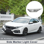 1pc Left Side Marker Light Cover for Honda Civic (2016–2021) No. 34350TETH01 Clear