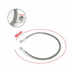 Brake Oil Hose Line with Banjo Fitting for Motorcycle (80cm/31")
