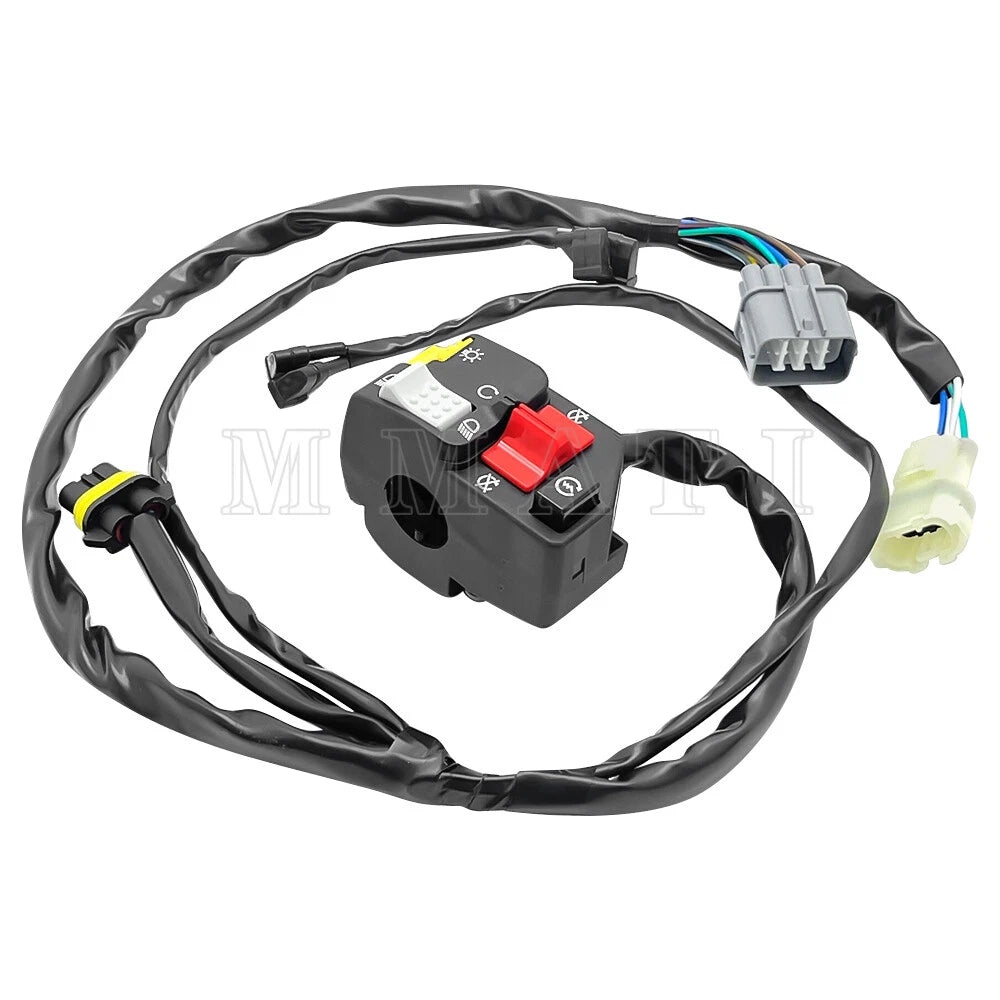 Left Handlebar Start Stop Switch for Honda Foreman 500 TRX500FM1/FM2 (2005–2016)