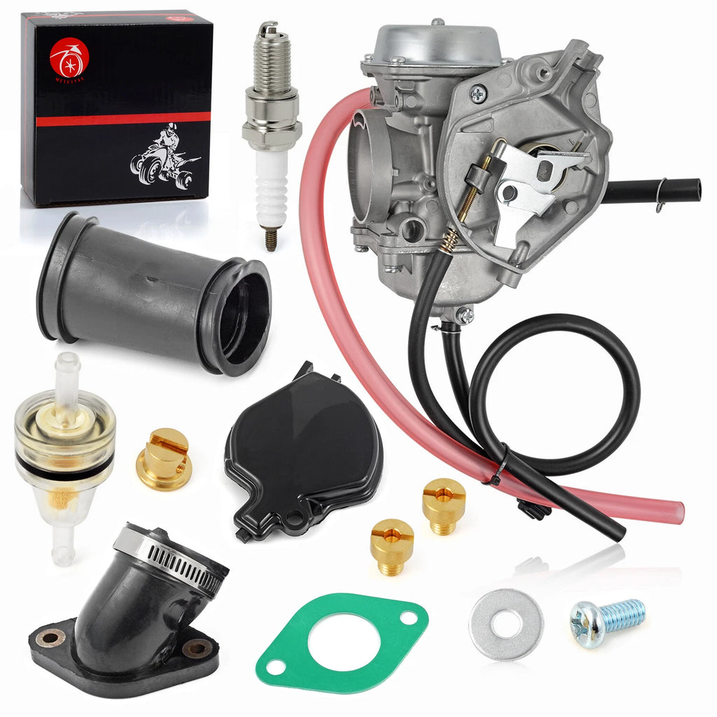 Carburetor, Intake Manifold & Spark Plug for Arctic Cat 250 2x2 4x4 (2002–2005)