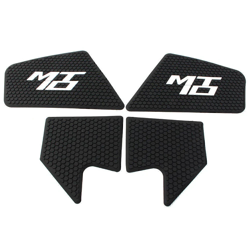 Black Anti-Slip Traction Tank Pad for Yamaha MT10 (2016-2019)