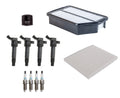 Set of 4 Ignition Coils & 4 Spark Plugs for 2.4L 2.0L L4 (Denso)