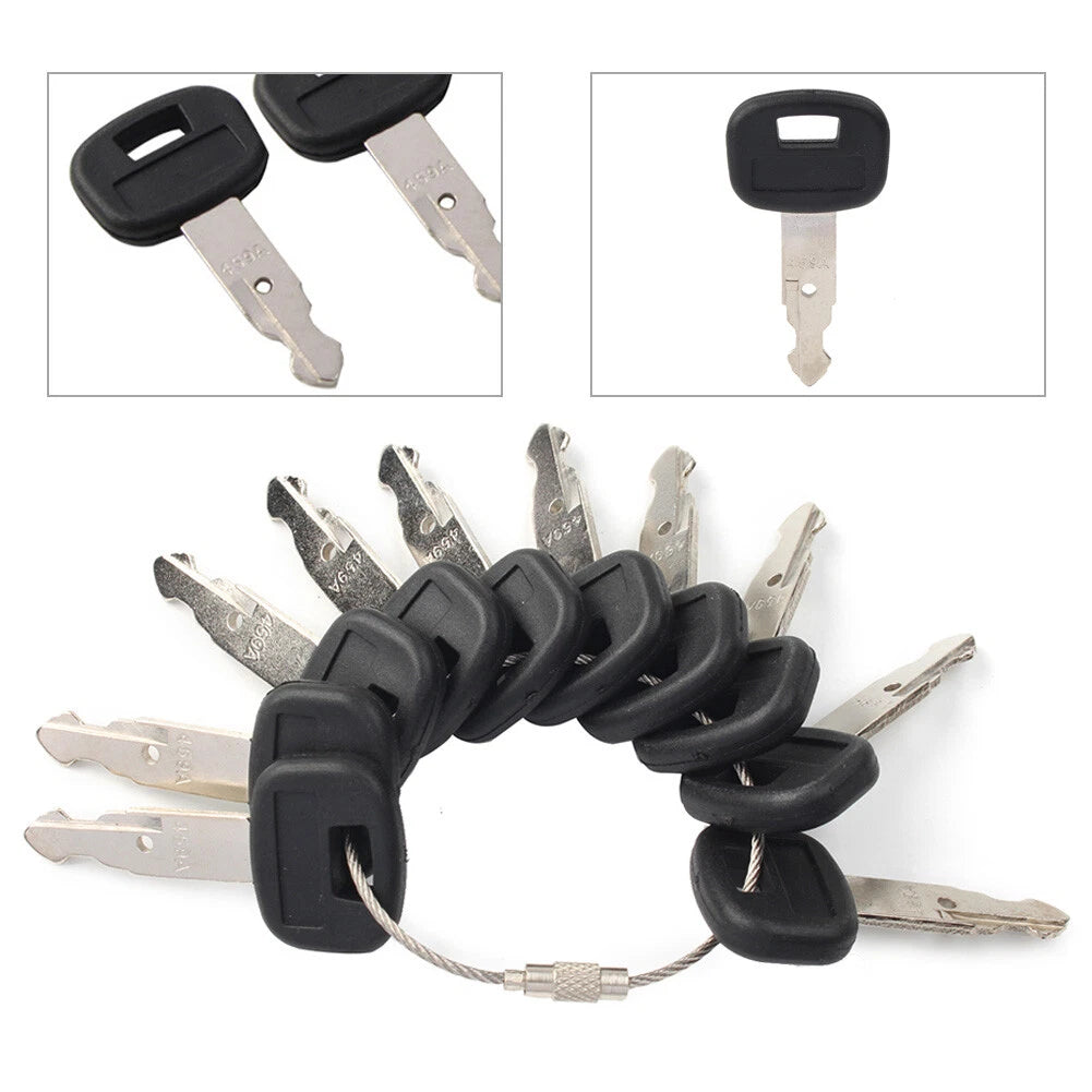 Ignition Keys for Kubota (459A RC411-53933 RC461-53930)