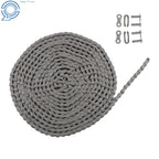#41 1/2" Pitch Roller Chain 20ft with 2 Master Links for