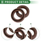Set of 5 Oil Seals FKM Rubber 28x42x10mm for High Pressure