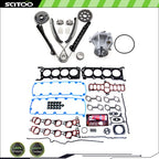 Water Pump Head Gasket Set with Timing Chain Kit for Ford Super Duty (1997–1999)