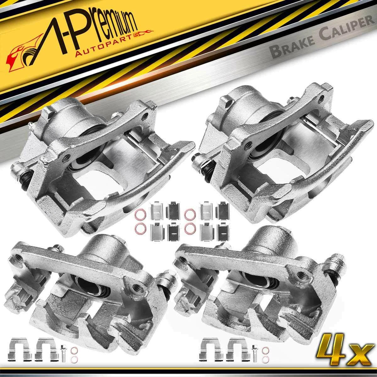 4x Front & Rear Brake Calipers for Buick Rendezvous (2002–2007) Pontiac
