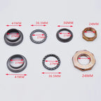 Set of 4 Lightweight Road Bike Tires for