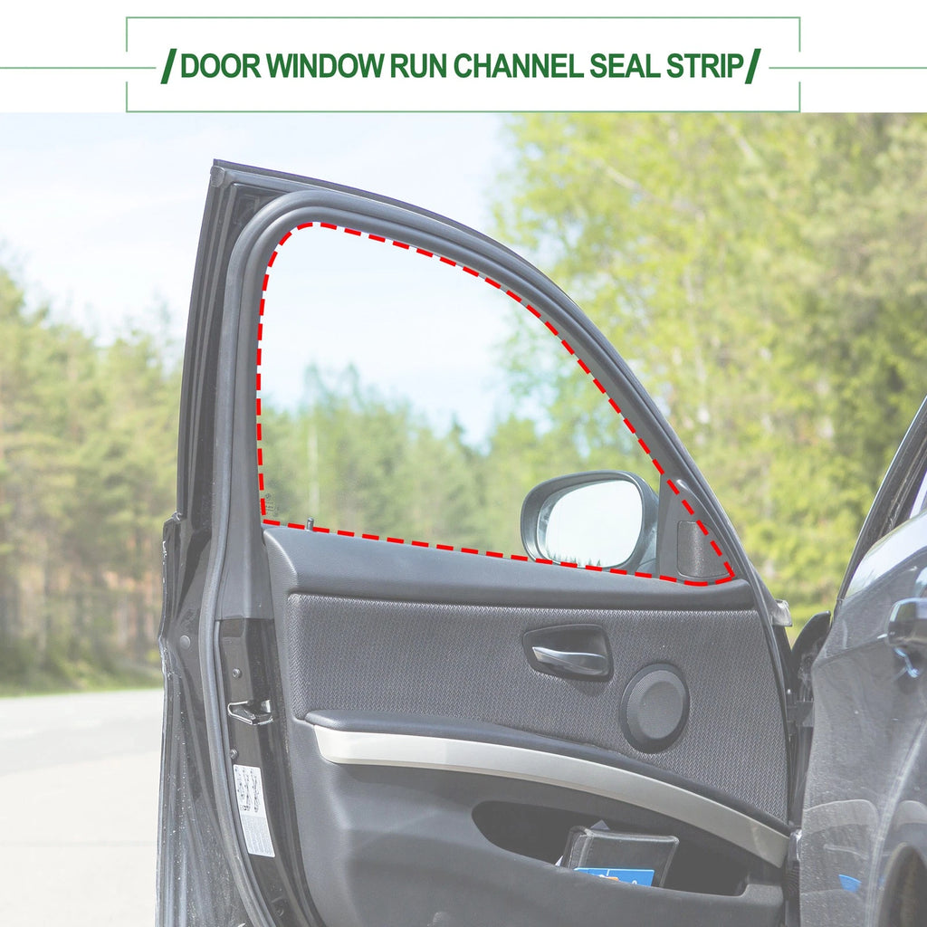Front Right Door Window Run Channel Seal Strip for Honda Civic (No. 72235SNLT02)