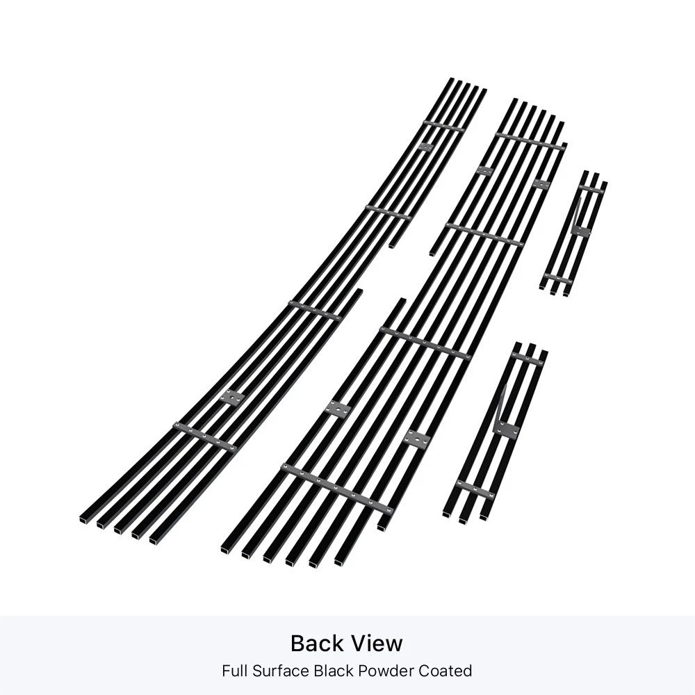 Stainless Black Billet Grille Combo for Chevy Silverado 1500HD/2500HD/3500 (2006)