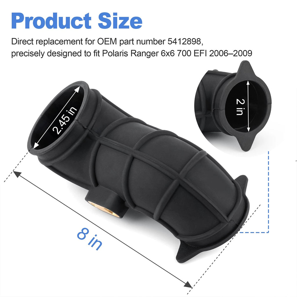 Air Filter Boot for Polaris Ranger 700 EFI 6x6 (2006–2009) 5412898