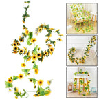 Sunflower Garland for Home and Party Decoration