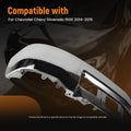 Chrome Split Steel Bumper for Chevrolet Silverado 1500 (2014–2015) GM1002844