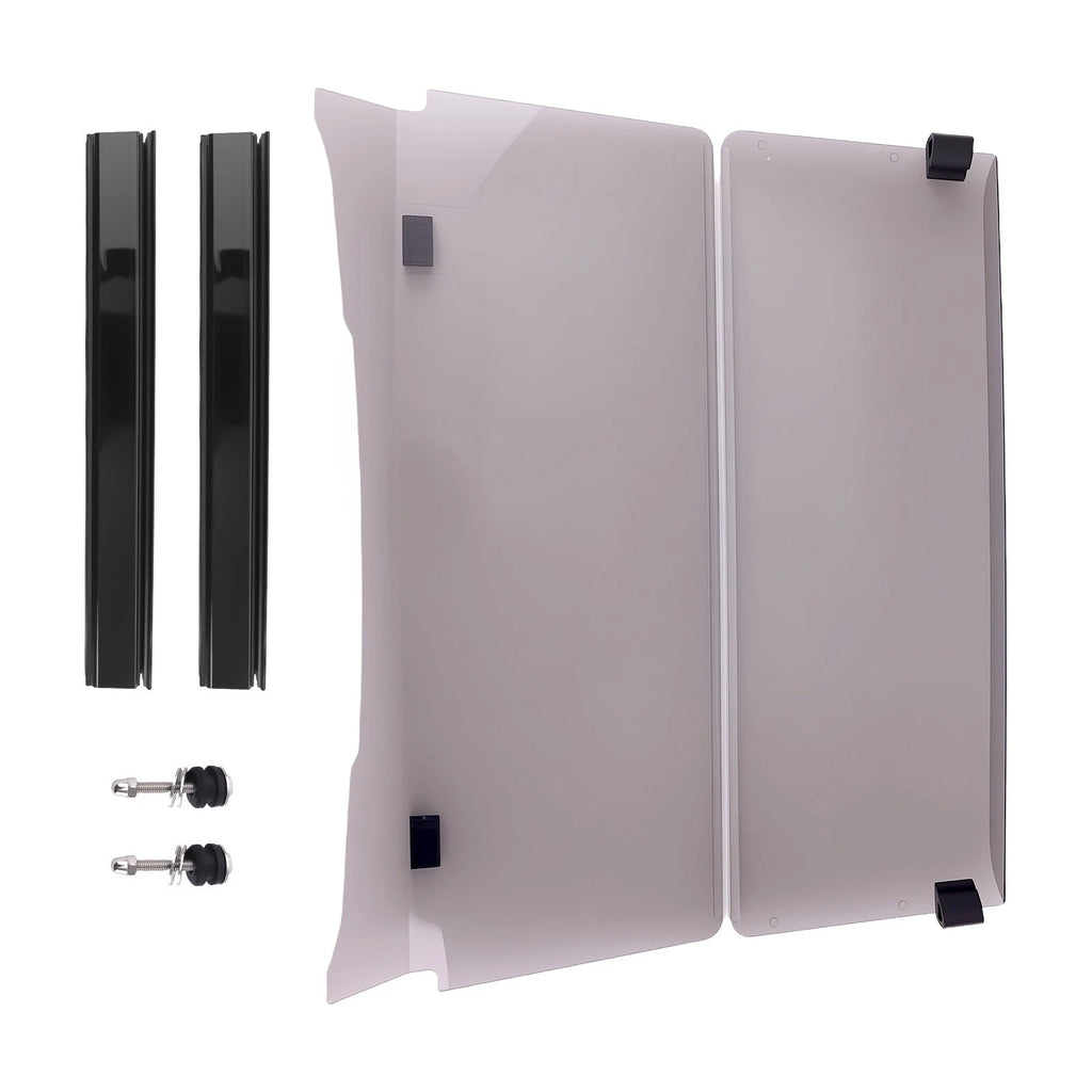 Front Windscreen Shield for EZGO TXT Medalist Golf Cart (1994-2014) Smoke Tinted