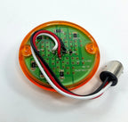 Amber LED Parking Light Turn Signal Lamp Pair with Gaskets for 1957 Chevy