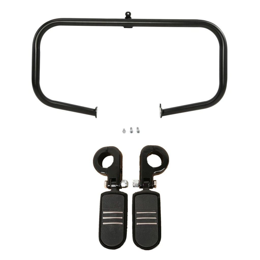 Crash Bar & Footpegs for Harley Touring Street Glide (2009–Present)