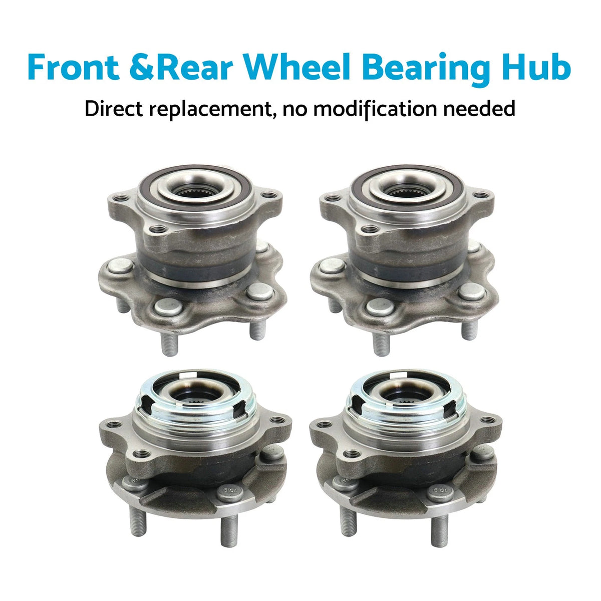 Front & Rear Wheel Bearing Hub for Nissan Elgrand E51, Murano Z50 (2002–2010)