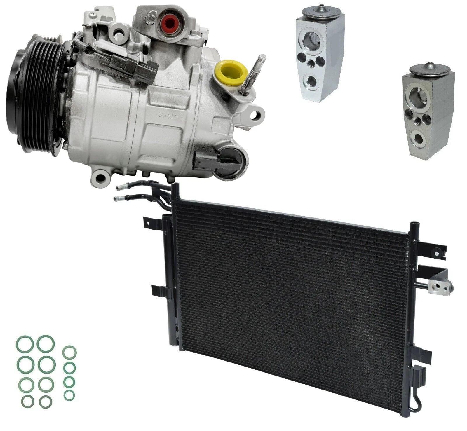 A/C Compressor Kit With Condenser for Ford Flex 3.5L (2014–2019)