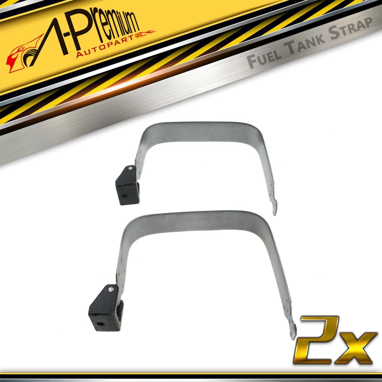 2X Fuel Tank Straps for Chevrolet Silverado 2500 HD (2011â2020)