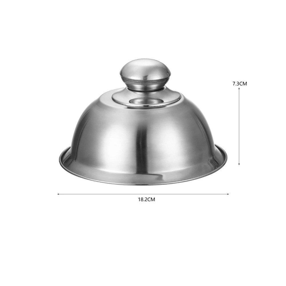 Stainless Steel Hamburger Grill Top Cover for 18/20/22 CM Models