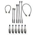 Denso 7mm Wire Set & 6 U-Groove Spark Plugs Kit for Dodge Plymouth 3.7L L6