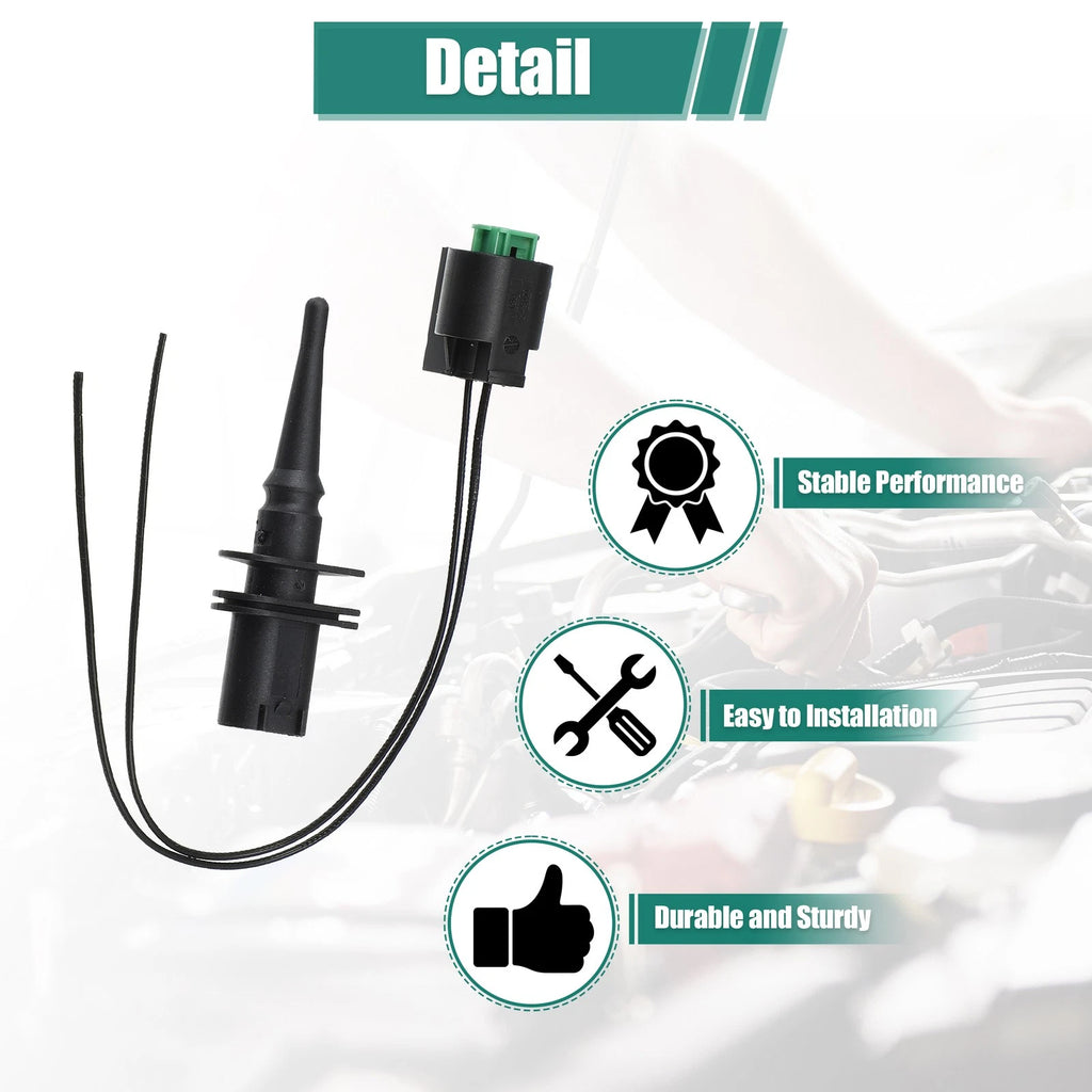 Ambient Air Temperature Sensor Pigtail Plug for BMW  65816905133