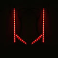 Vertical Rear LED Red Light Strips for Honda Goldwing GL1800 (2012–2017) F6B (2013–2017)