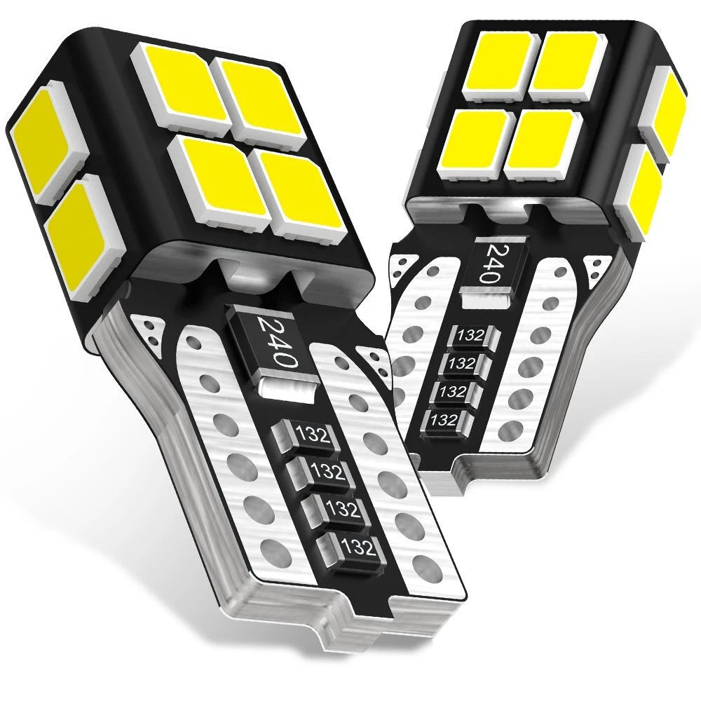 2X LED Interior/License Plate Light Bulbs for Various Vehicles (YYYY–YYYY)