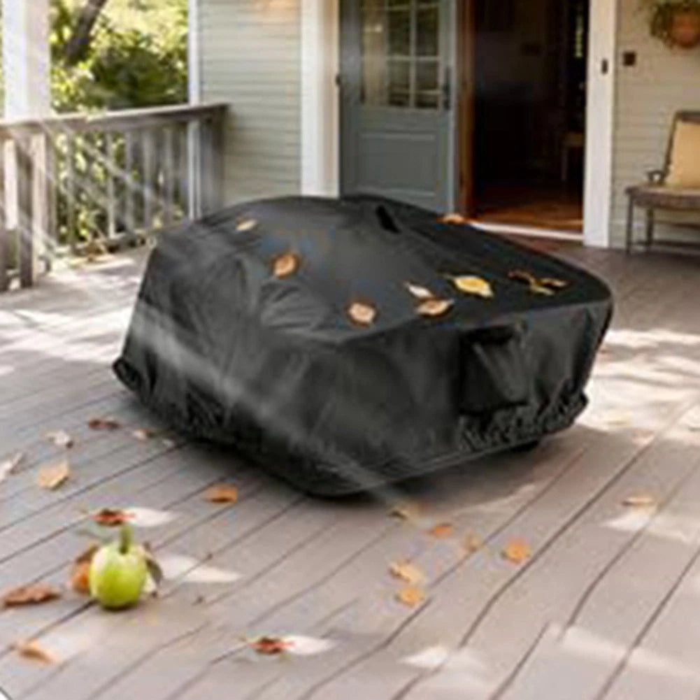 Protective Cover for Lawn Robot with Drawstring & Carry Handle