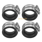 Set of 4 Carburetor Intake Manifold Boots for Honda V45 Interceptor (1983)