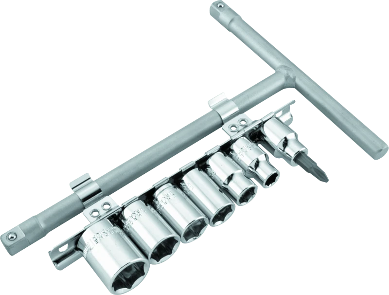 Set of 2 T-Handle Wrenches for Powersports (8mm-17mm & Phillips)